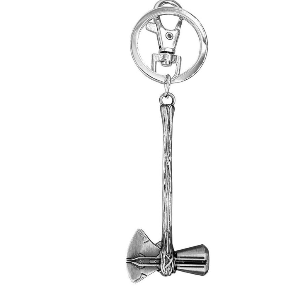 Marvel Thor Stormbreaker Silver Keychain